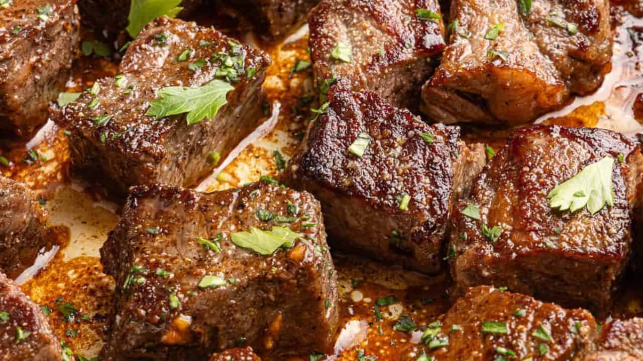 Garlic Butter Steak Bites