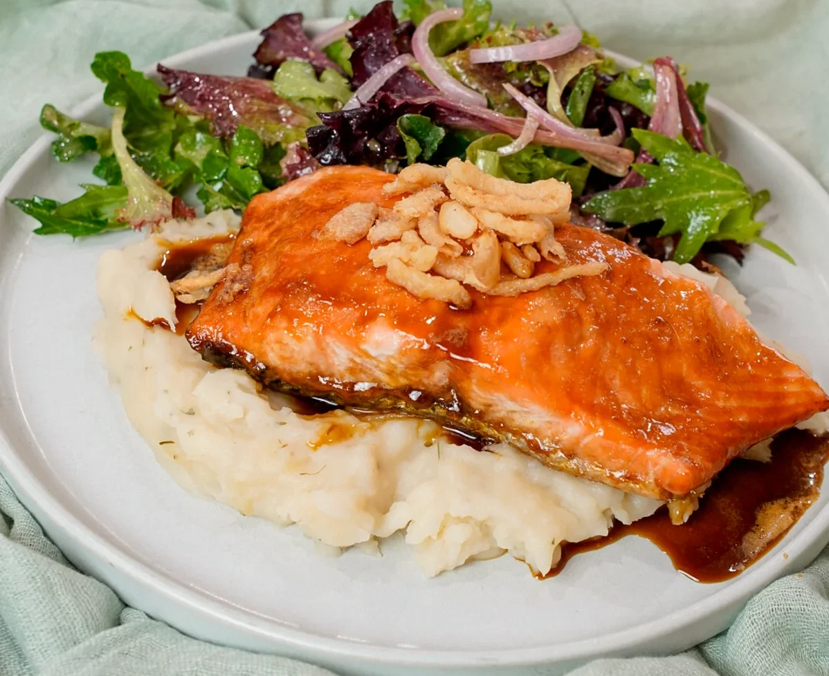 Guinness Glazed Salmon