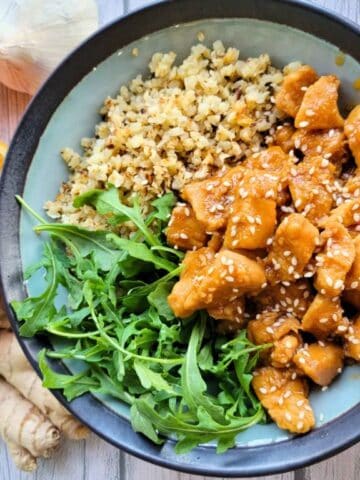 Gut Healthy Ginger Orange Chicken