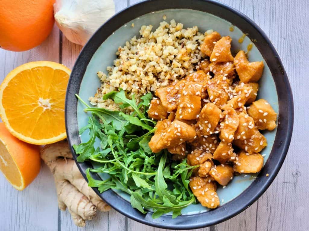 Gut Healthy Ginger Orange Chicken