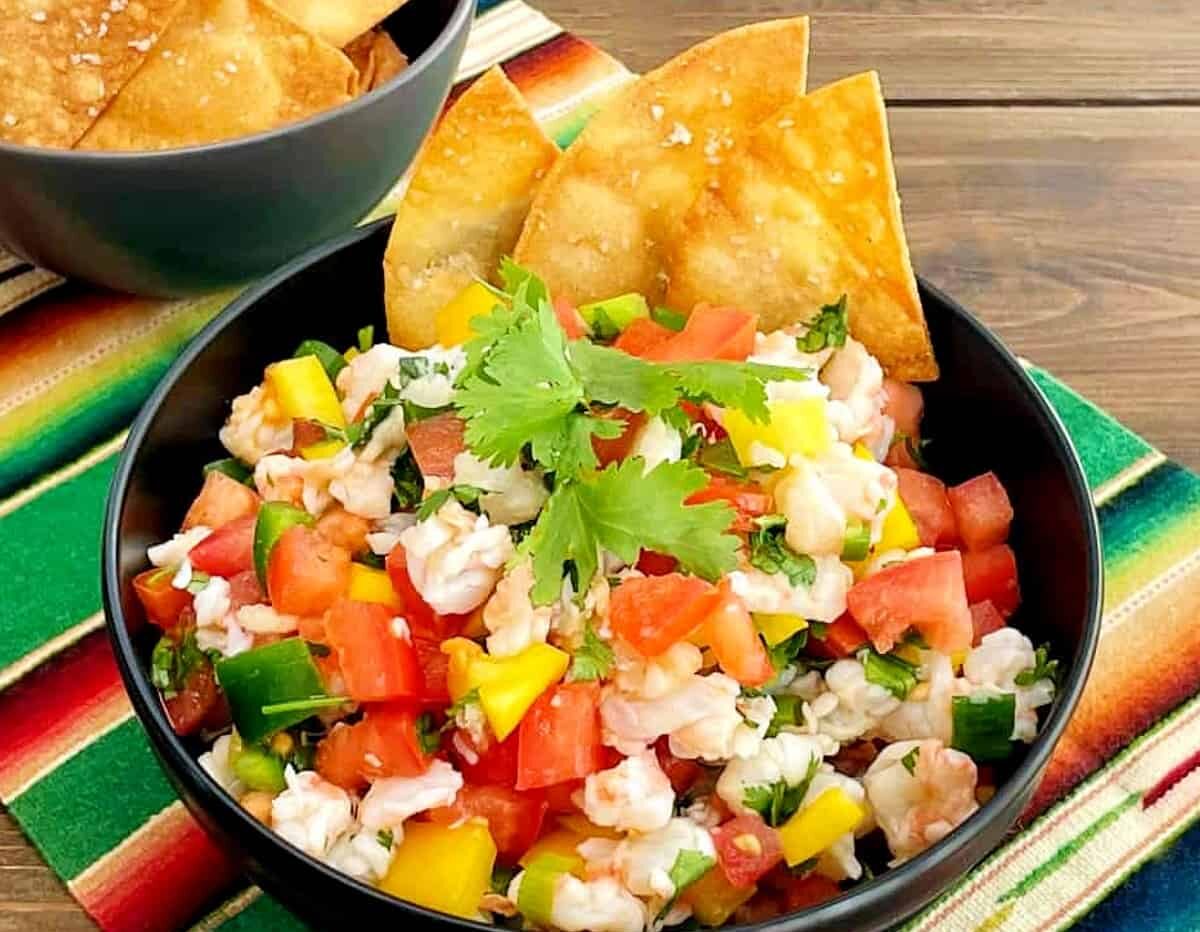 Healthy Shrimp Ceviche