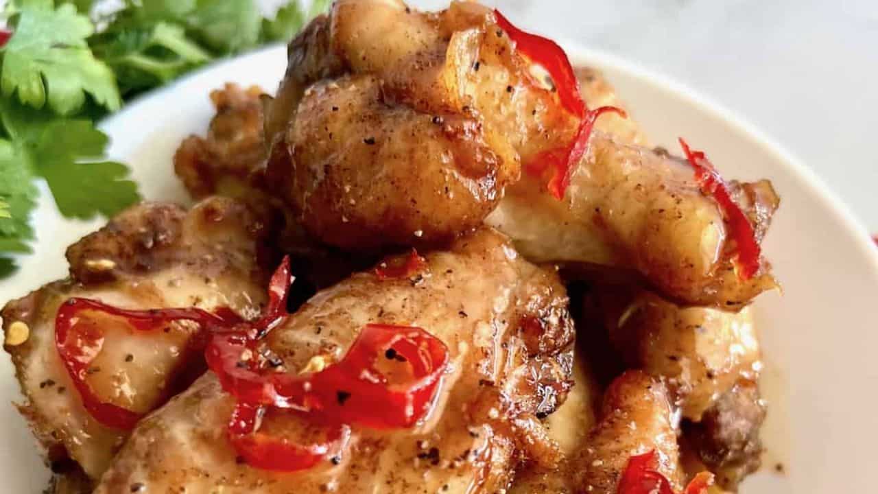 Hot Honey Lemon Pepper Wings