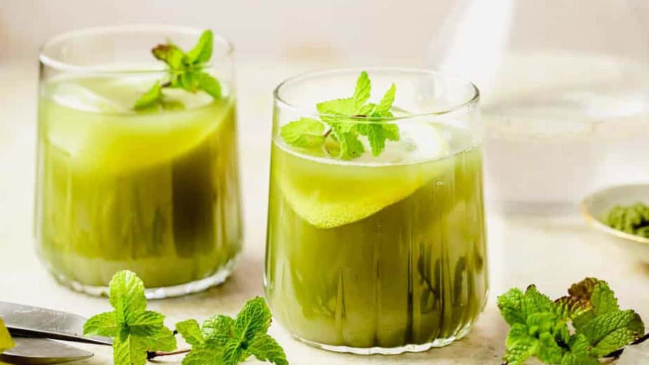 Iced Matcha Lemonade