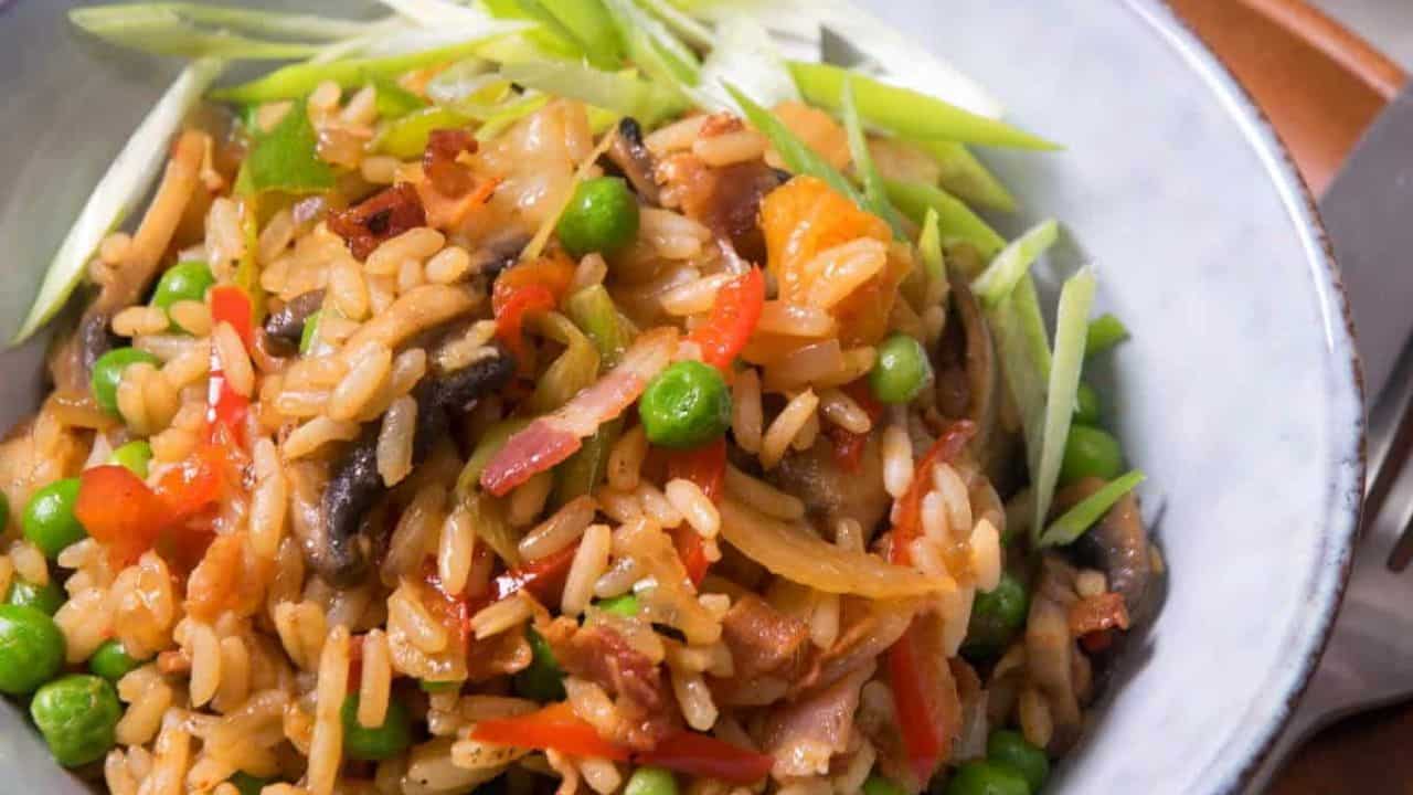Kimchi Bacon Fried Rice