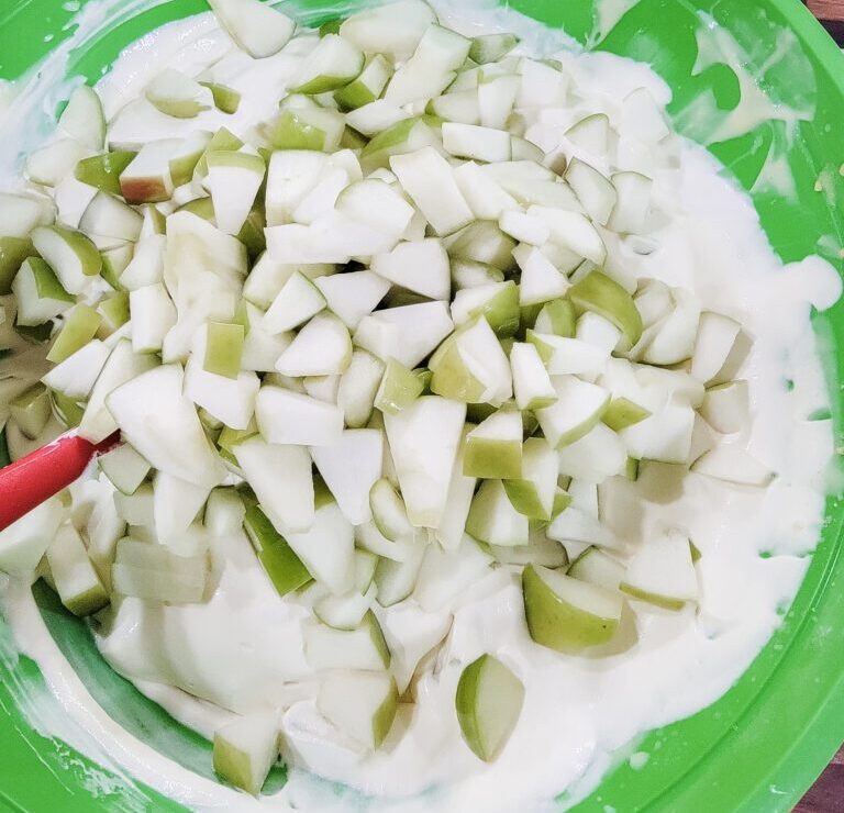 Lite Snickers Caramel Apple Salad