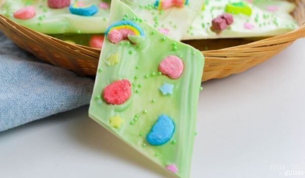 Lucky Charms Chocolate Bark