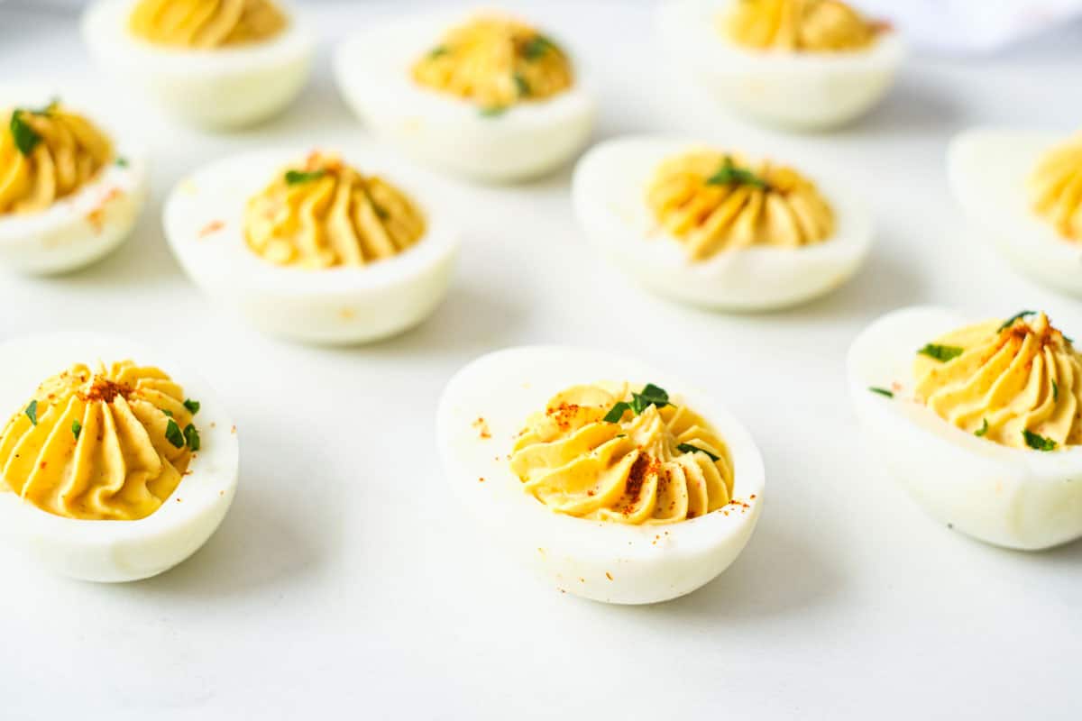 Mexican Spicy Deviled Eggs