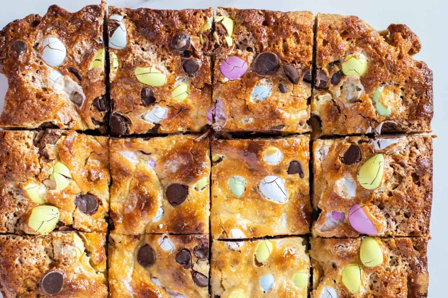 Mini Egg Cookie Bars