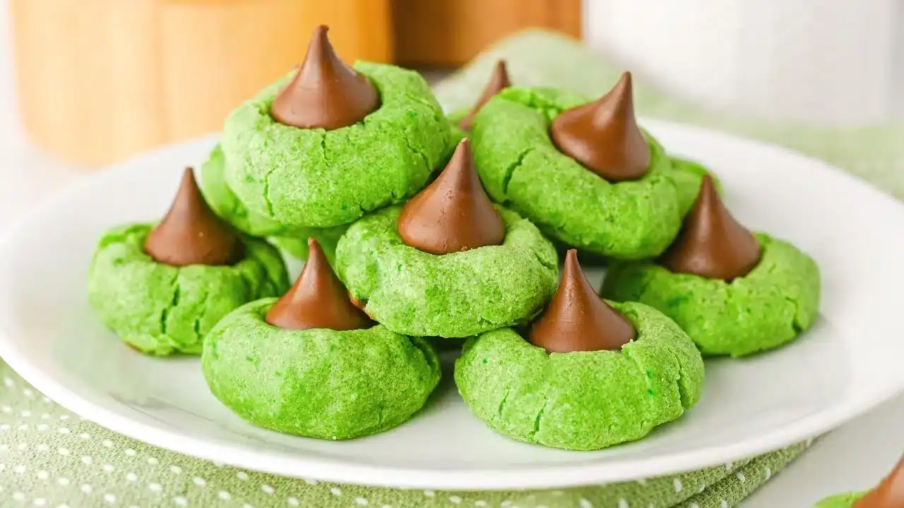 Mint Blossom Cookies