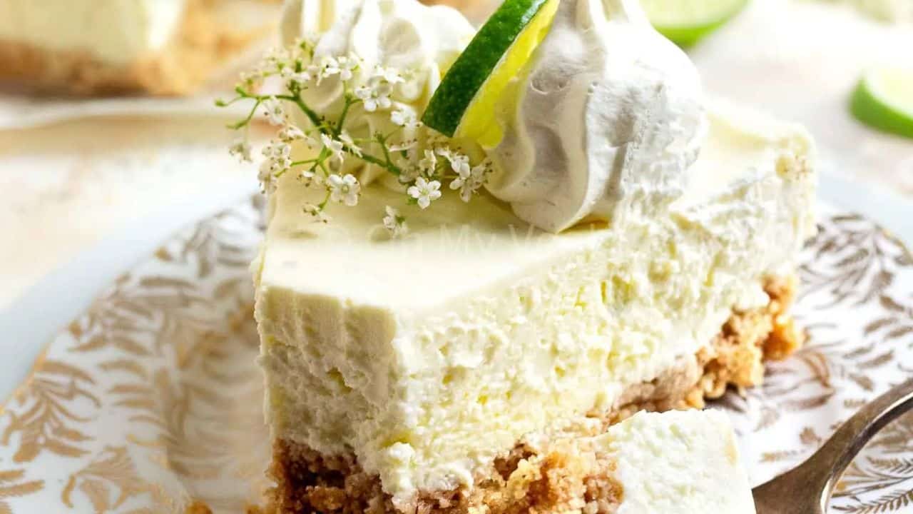 No-Bake Elderflower Cheesecake