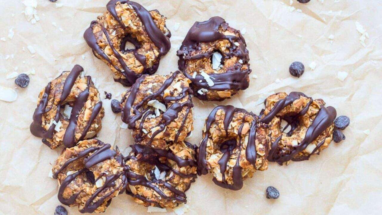 No-Bake Samoa Cookies