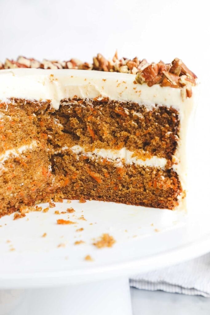 Olive Oil Carrot Cake