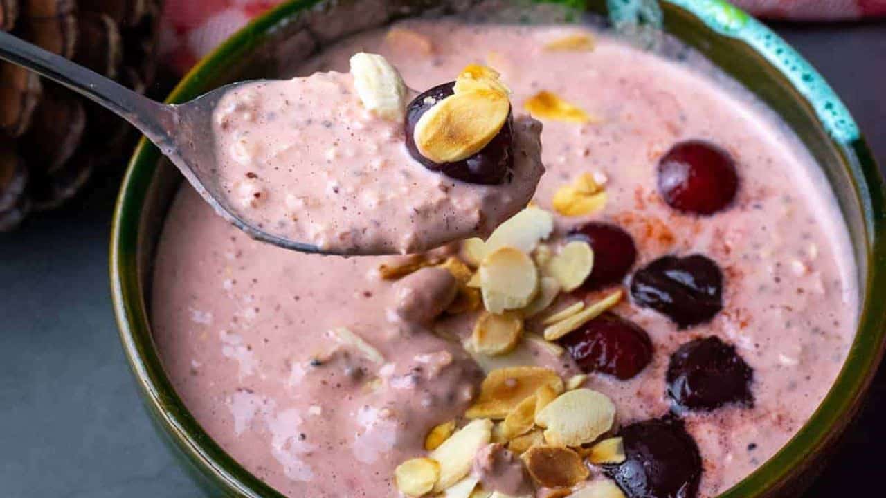 Overnight Cherry Oats