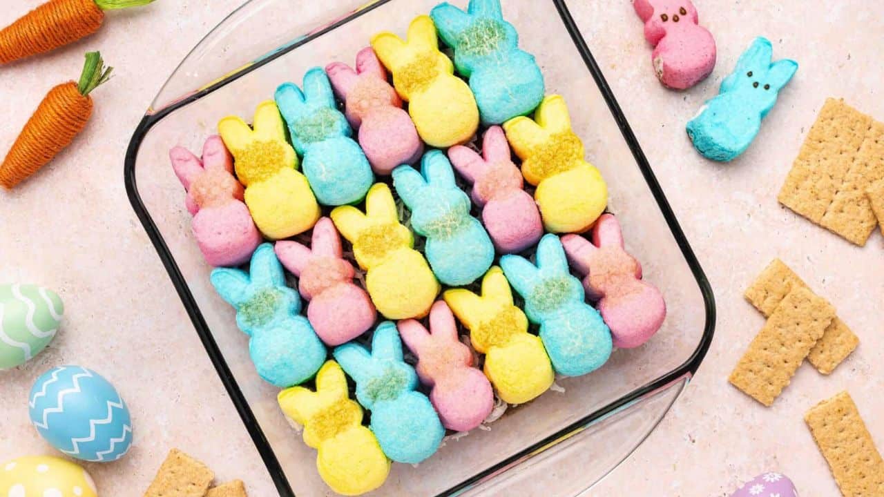 Peeps S'mores Dip