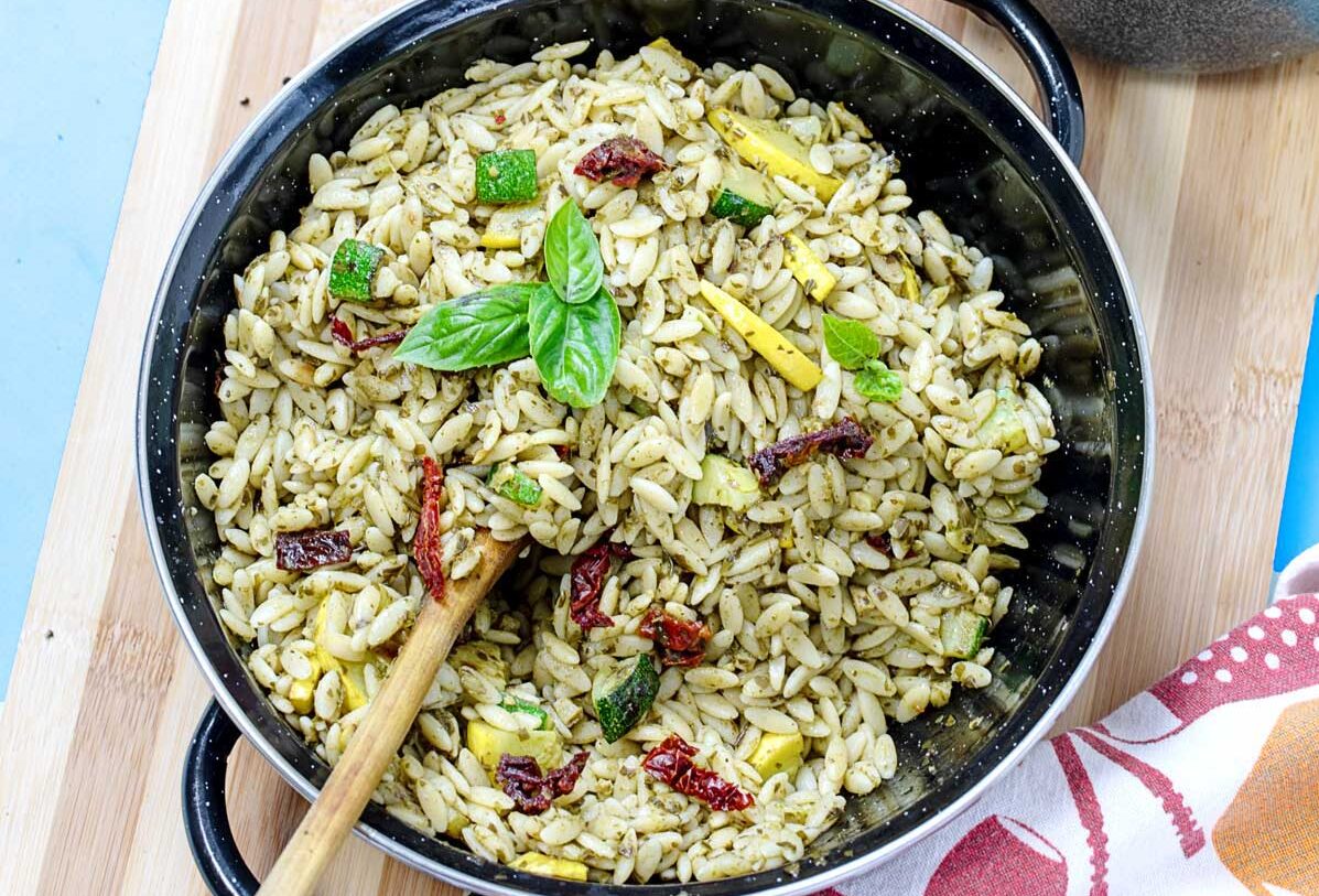 Pesto Orzo Recipe