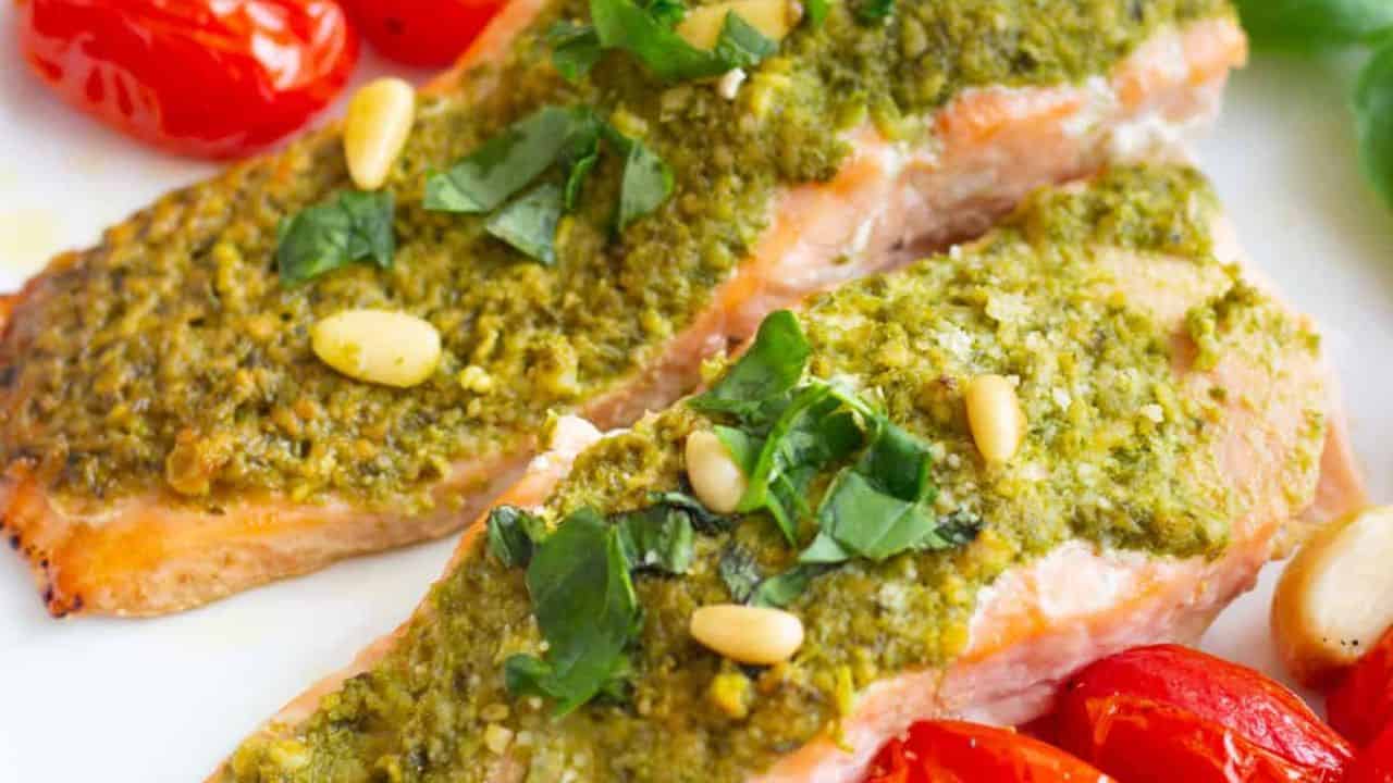Pesto Salmon