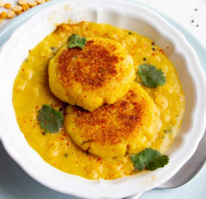 Potato Patties with Chana Dal