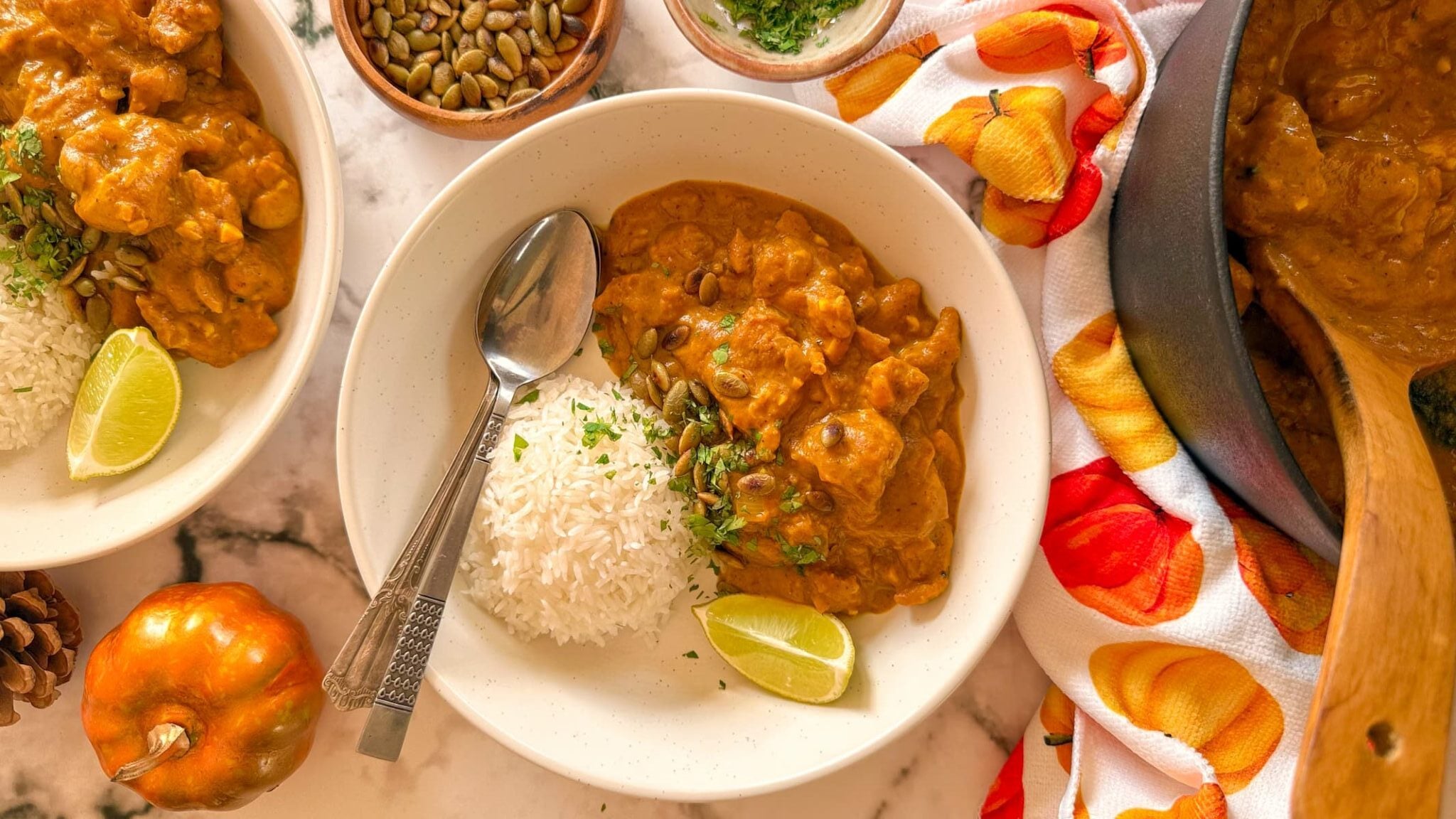 Pumpkin And Chicken Curry