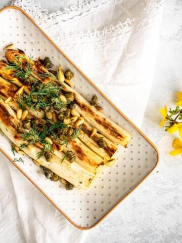 Roasted White Asparagus Recipe