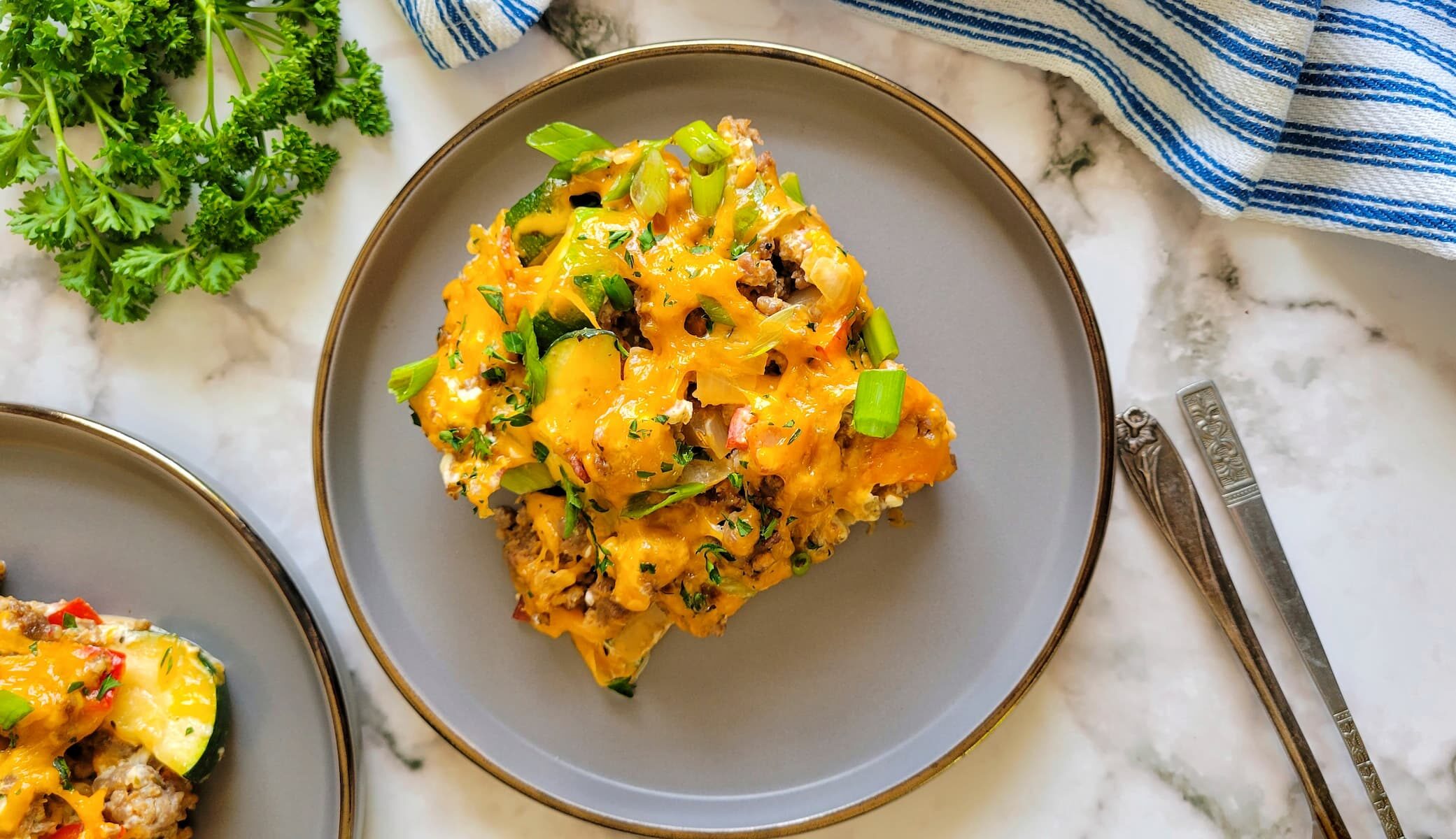 Sausage Casserole with Zucchini