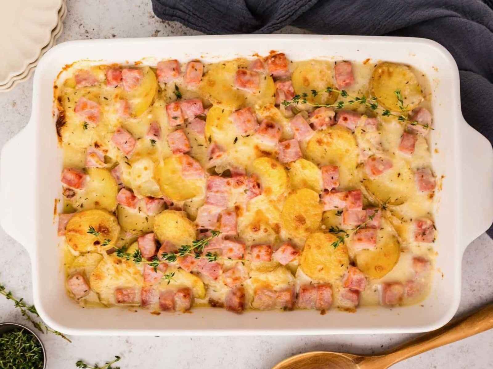 Scalloped Potatoes and Ham