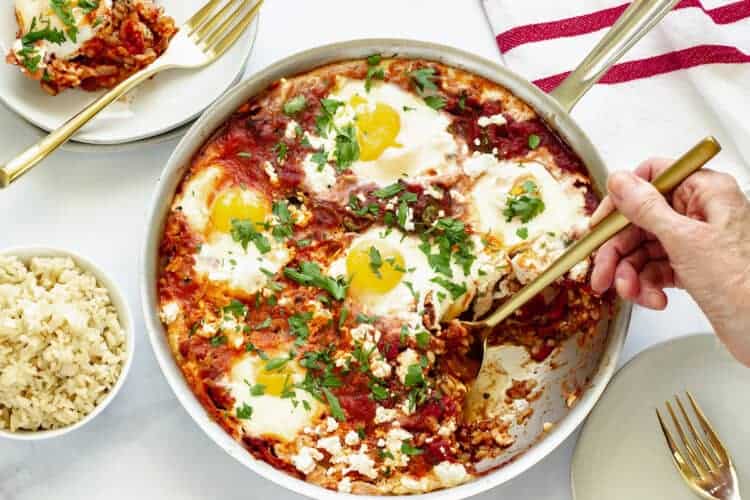 Shakshuka with Rice