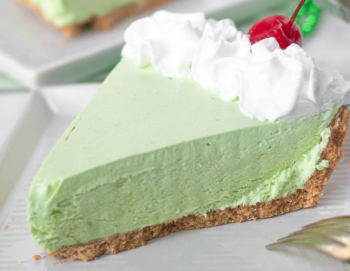 Shamrock Shake Pie