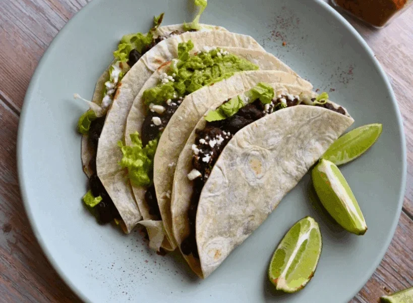 Slow Cooker Black Bean Tacos