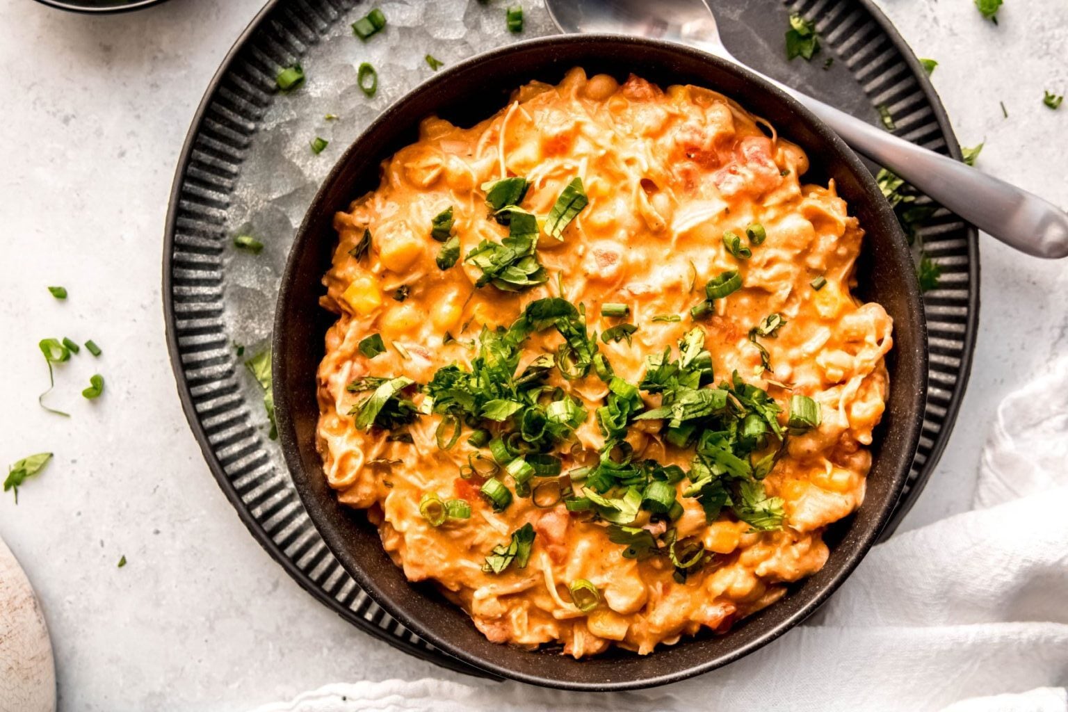 Slow Cooker Buffalo Chicken Chili