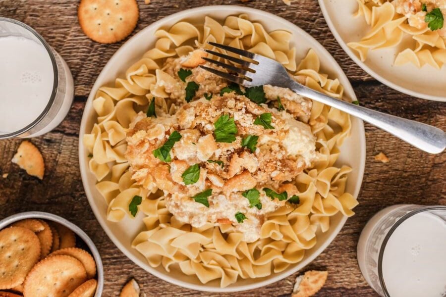 Slow Cooker Ritz Chicken