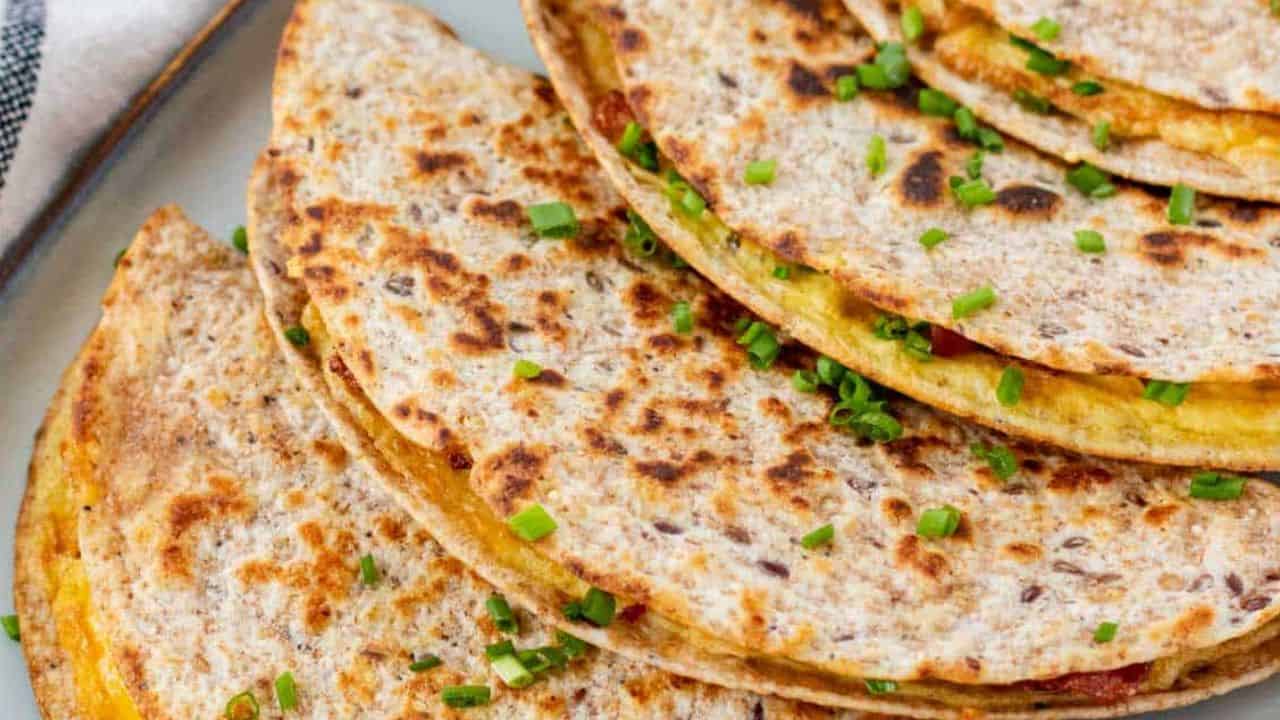 Smashed Egg Breakfast Tacos