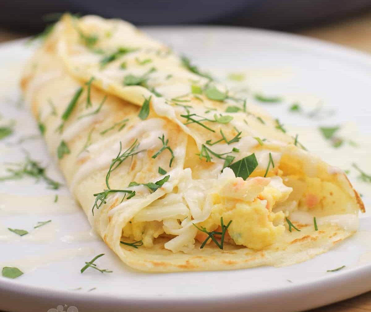 Smoked Salmon Crepes