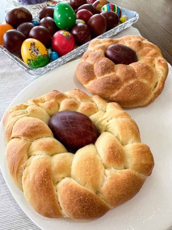 Sourdough Easter Braided Bread