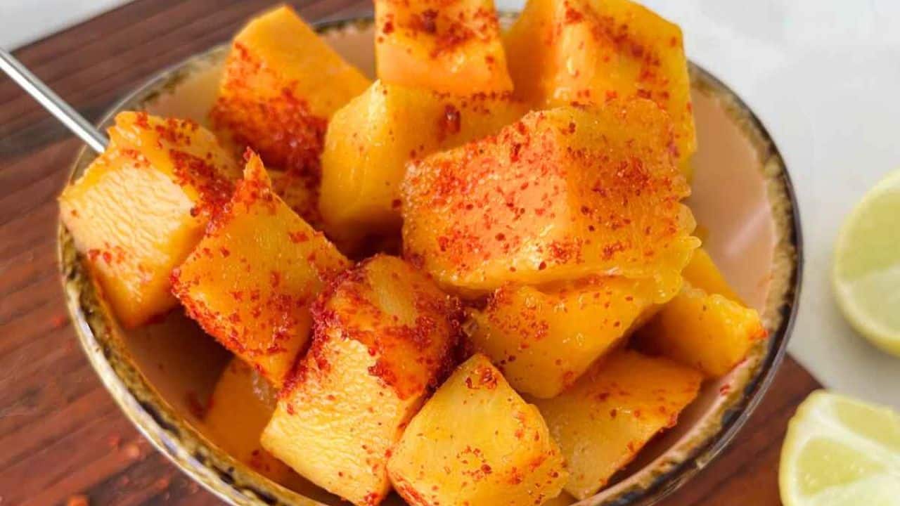 Spicy Mango with Tajin