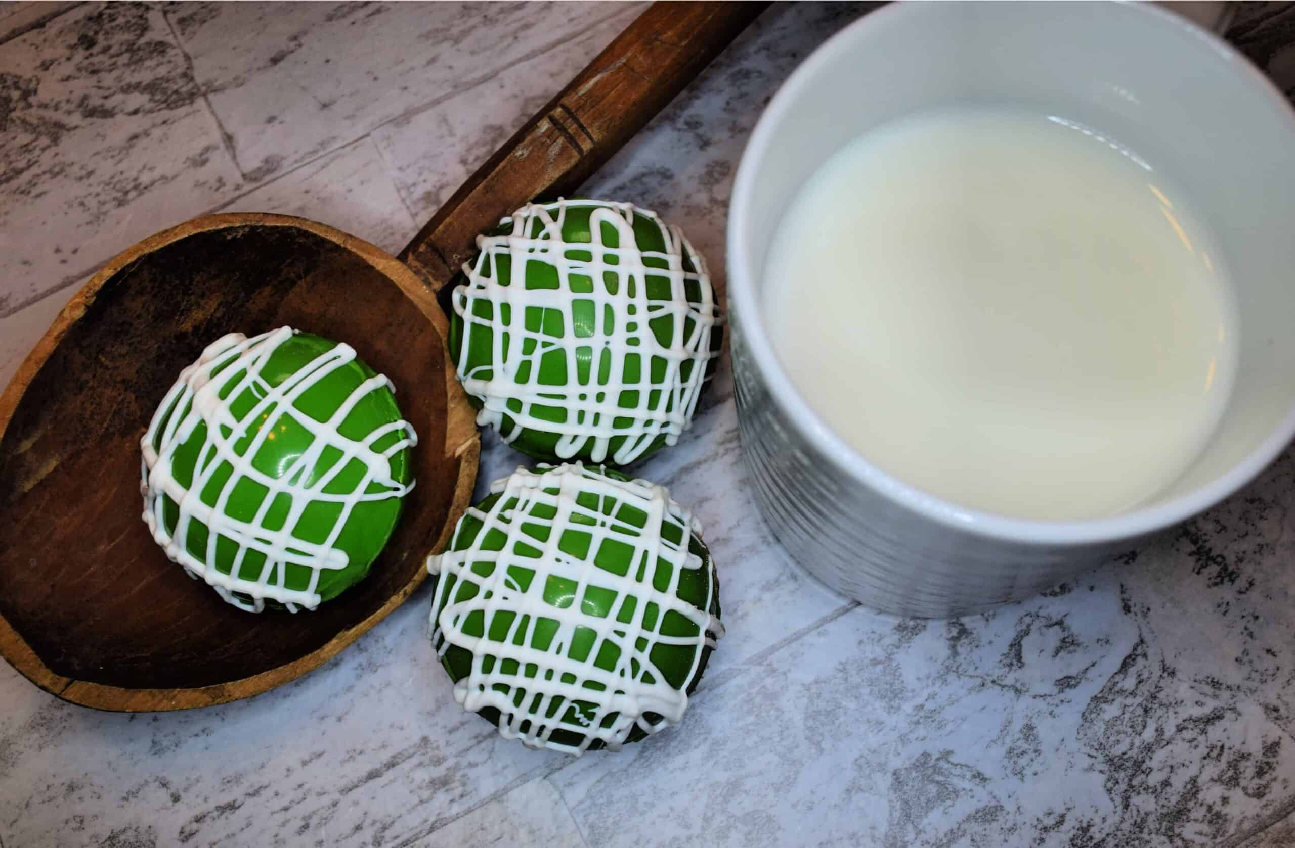 St Patrick's Day Hot Cocoa Bombs