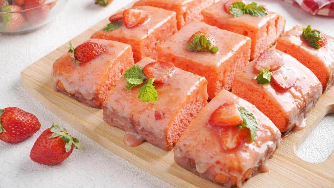 Strawberry Brownies