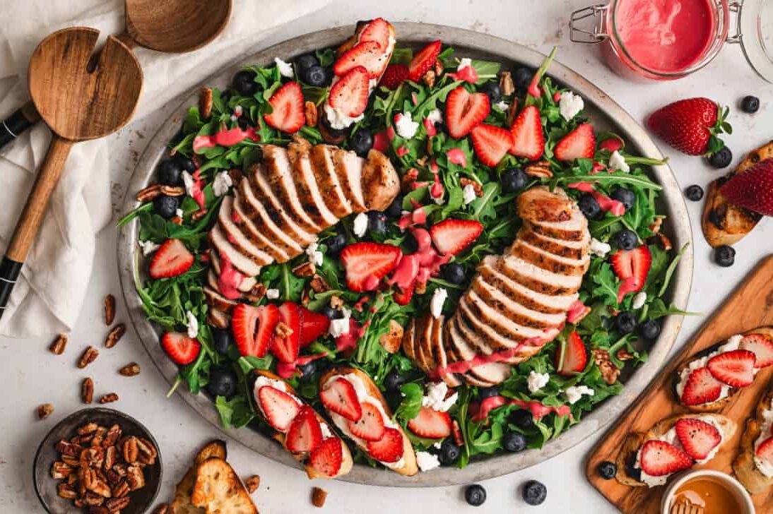 Summer Salad With Strawberry