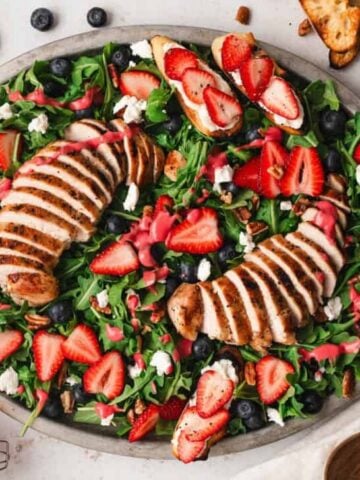 Summer Salad With Strawberry