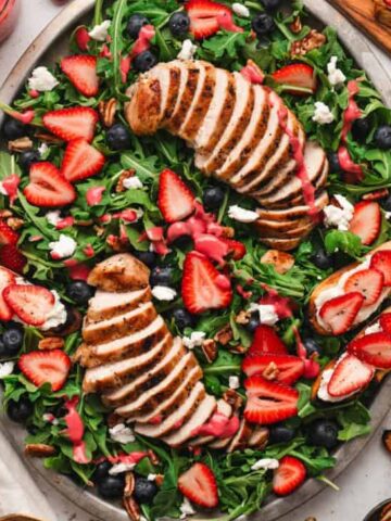 Summer Salad With Strawberry