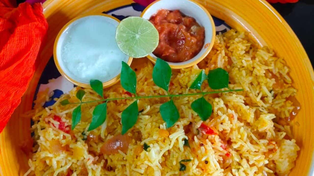 Tomato Lemon Rice