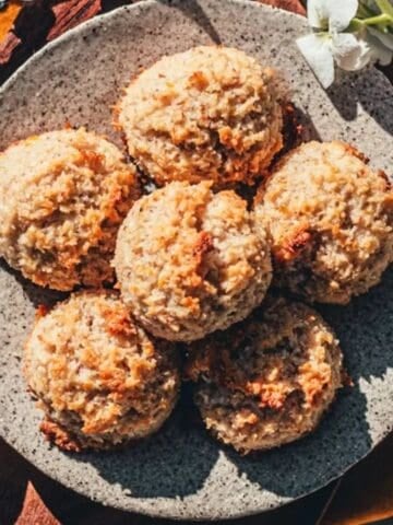 Vegan Lemon Coconut Macaroons