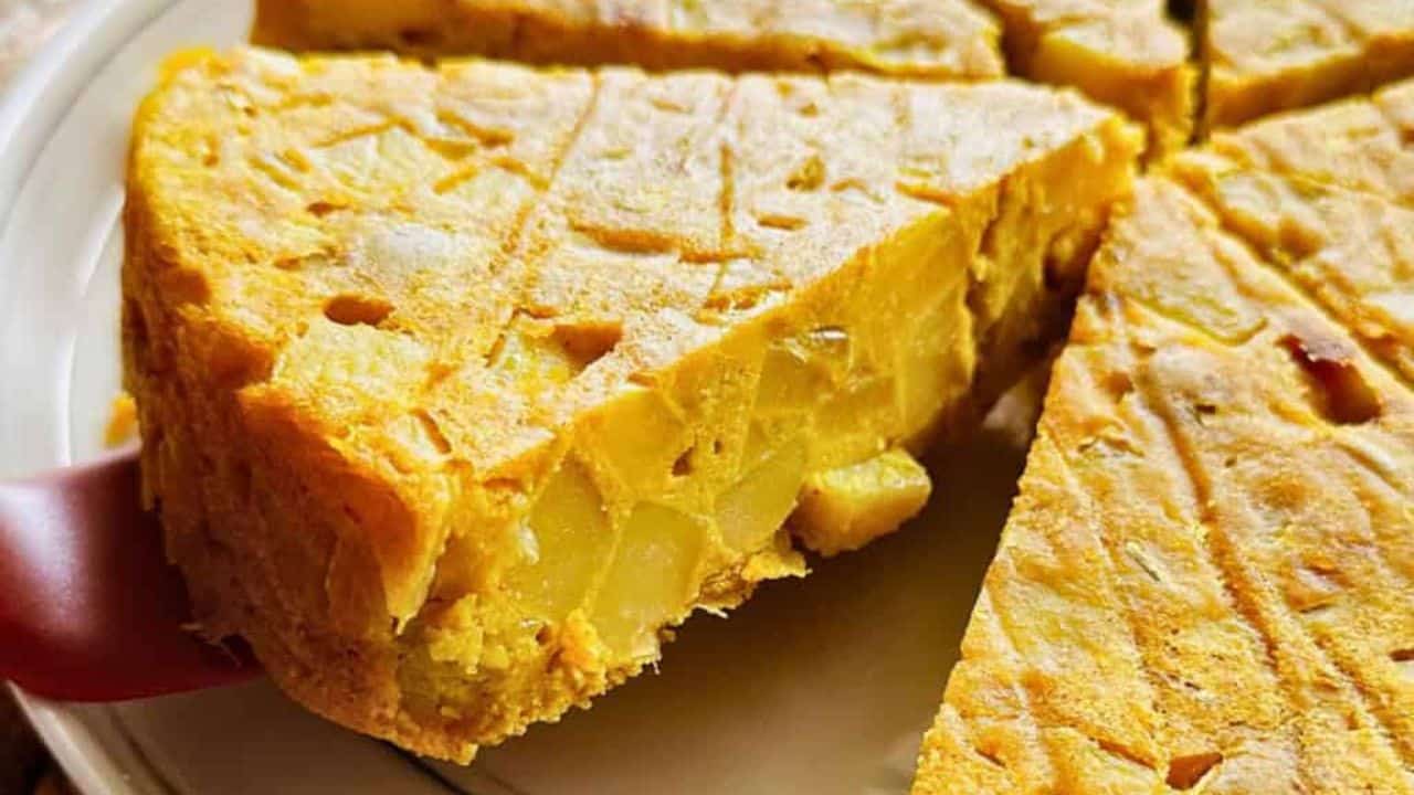 Vegan Spanish Omelette
