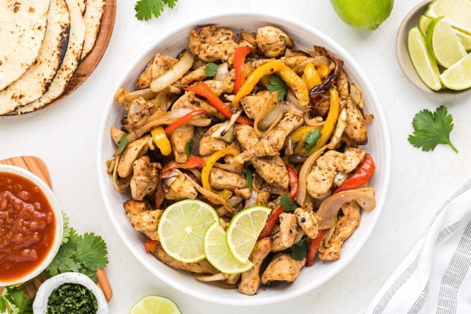 Air Fryer Chicken Fajitas