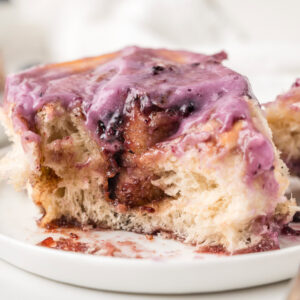 Blueberry Cinnamon Rolls