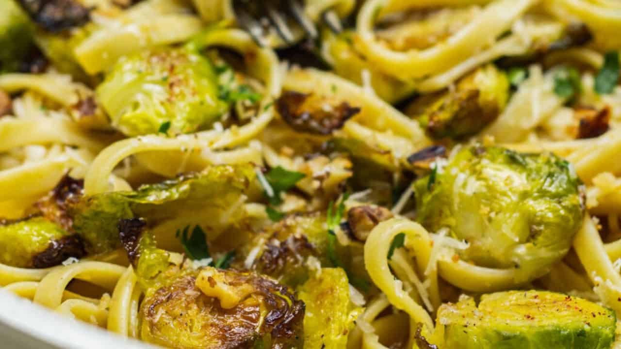Brussel Sprouts Pasta