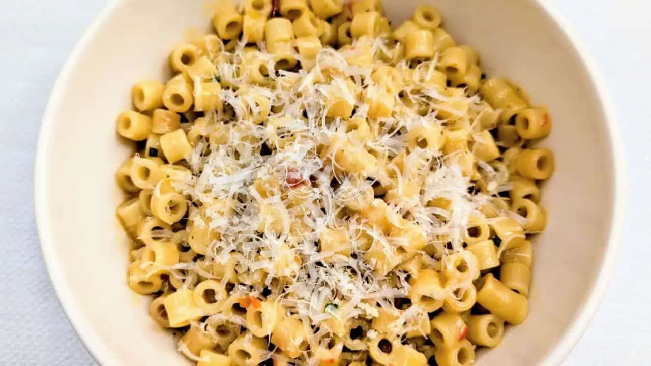 Calabrian Chili Butter Ditalini Pasta