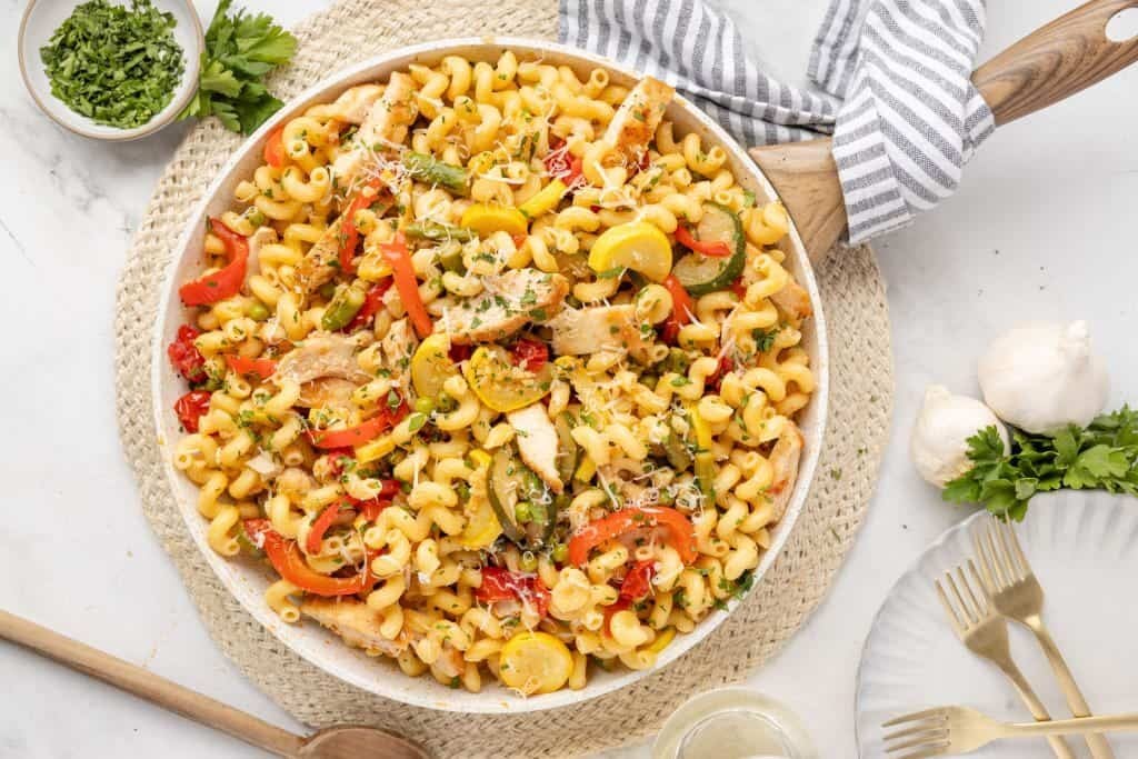 Chicken Pasta Primavera