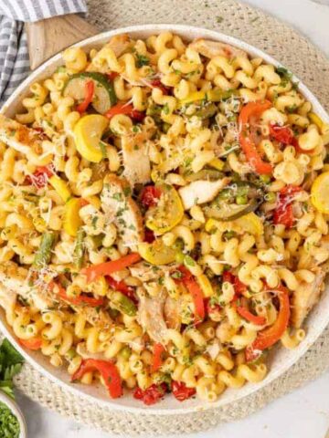 Chicken Pasta Primavera