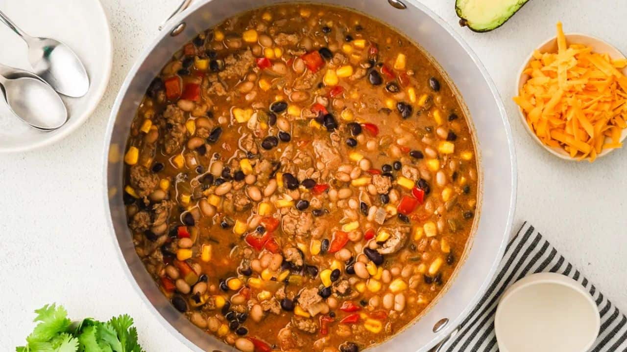 Ground Chicken Chili