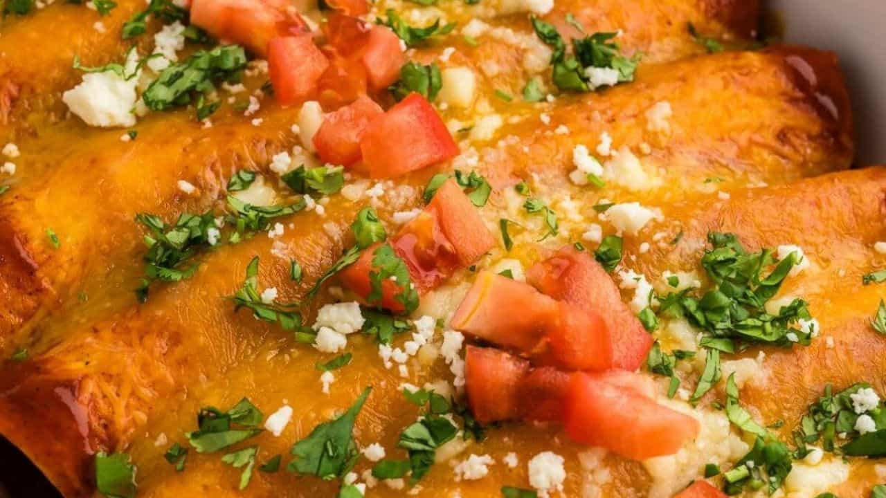 Homemade Chicken Enchiladas